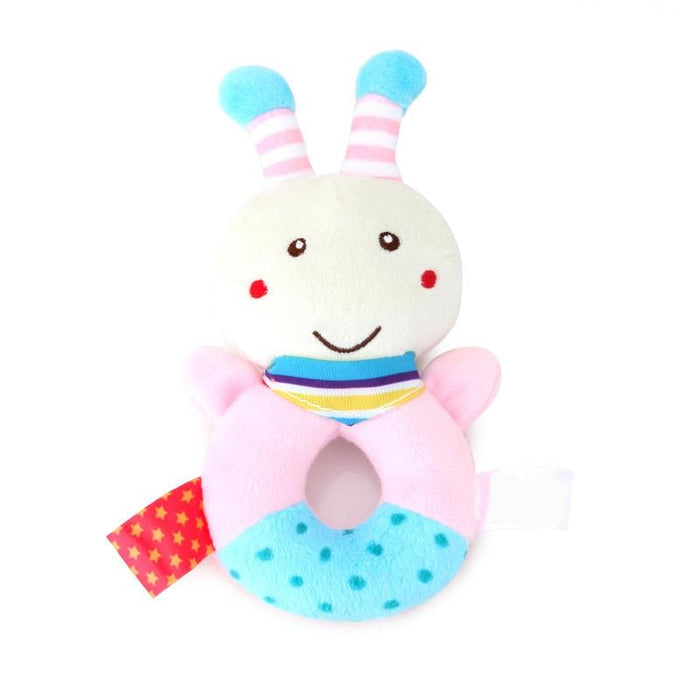 Newborn Baby Toys 0-12 Months Cartoon Baby Plush Rattle Mobile Bell Toy Infant Toddler Early Educational Toys For Kids