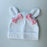 Baby Girl Hat Rabbit Ear Hat For Girls Cotton Bow Knot Children's Cap Toddler Kids Hats Cartoon Hats In Modern New Design