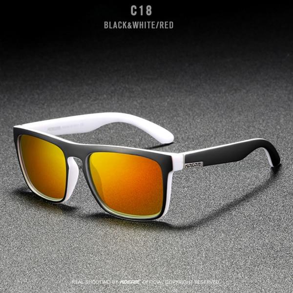 New Popular Mirror Polarized Sunglasses In Trend For Men An Woman With  Ultralight Glasses Frame Square Sport Sunglasses With  UV400 Protection