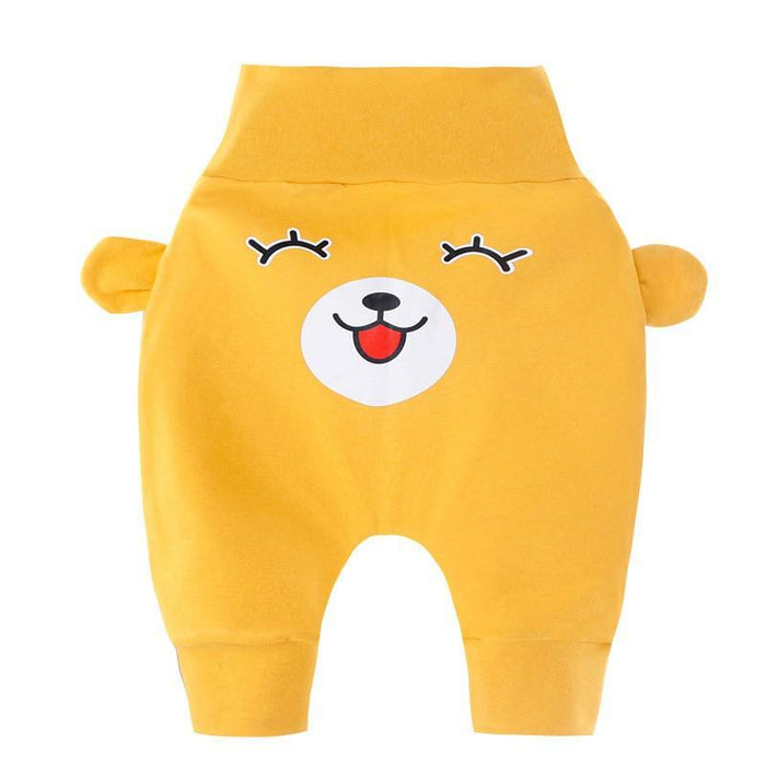 New Style Kids Clothes Baby Boys Girls PP Pants Newborn Toddler Baby Pants For Children In Casual Clothing Style With Bear Design and Bears Ears Like Details