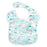 Waterproof Baby Bibs Polyester TPU Feeding Bibs Washable Baby Bibs with Food Catcher For Kids