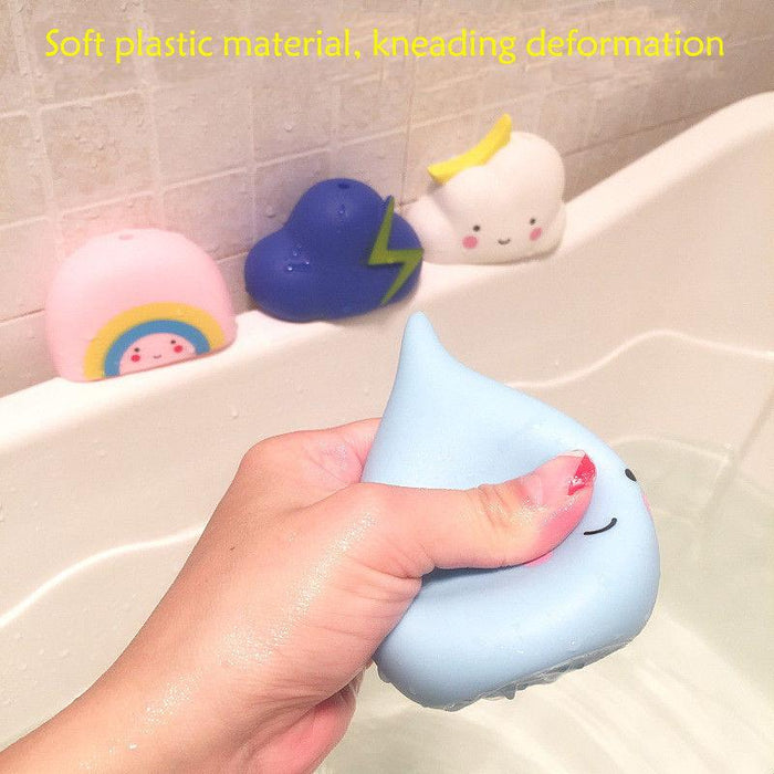 Modern Bathroom Baby Bath Toys Bathroom Play Water Spraying Tool Clouds Shower Floating Toys For Kids