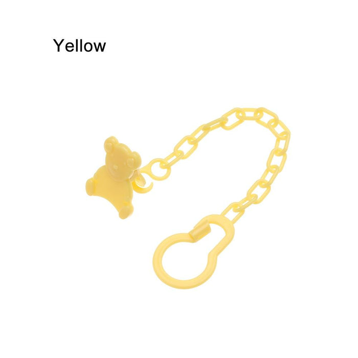 Toddler Pacifier Soother Nipple Clip Chain Holder Strap Baby Chew Toy for Baby Pacifier