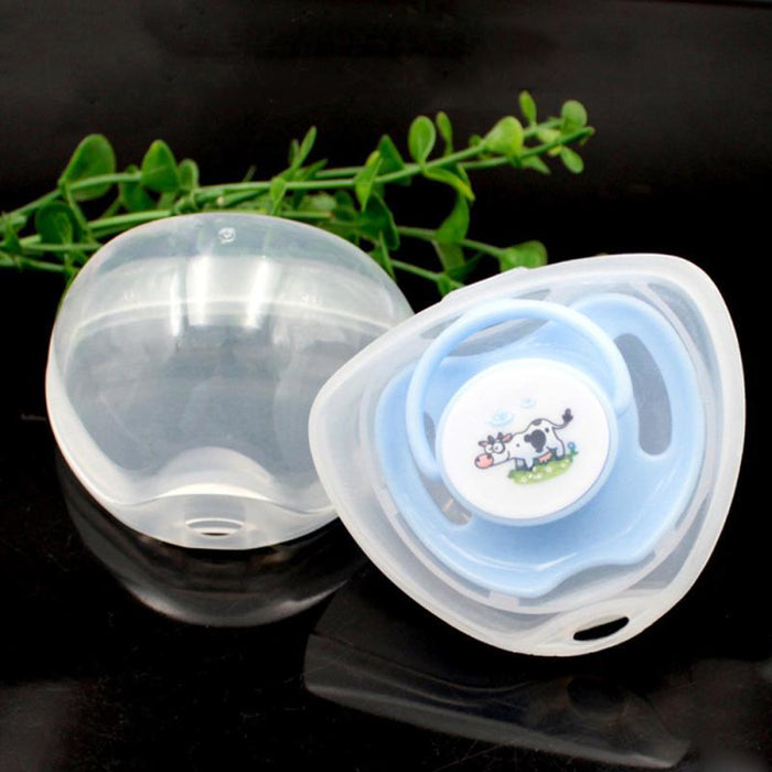 Portable Infant Newborn Baby Pacifier Case Box Nipple Shield Case Pacifier Holder Storage Box For Baby Pacifier