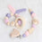 Modern Wood Pacifier Clip Chain Holder Nipples Pacifier Clips Pacifier Teether Teething Toy Cartoo Wooden Bracket For Pacifier For Kids