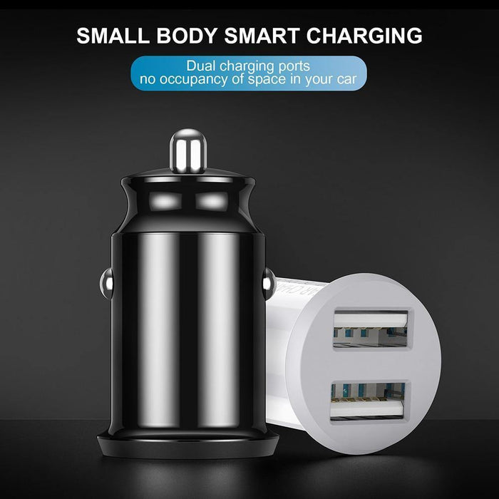 Dual USB 4.8A Car Charger Mobile Phone Portable Adapter In Car Smartphone Quick Charge