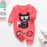 Modern Cat and Heart Baby Boys Girl Romper Long Sleeve Winter Cotton Romper Kid Jumpsuit Playsuit Outfits For Kids