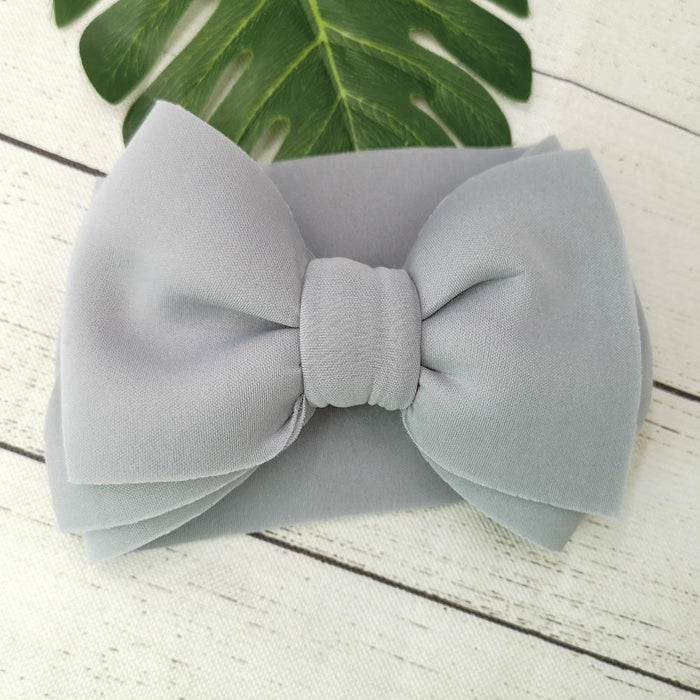 Modern Luxury Big Puff Bow Baby Girl Headbands for Girls Baby Turban Headband For Girls Baby