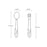 New Baby Training Twist Spoon And  Fork Silicone Feeding Infant Food Grades  Soft Head Children's Cutlery  With Storage For Boys And Girls