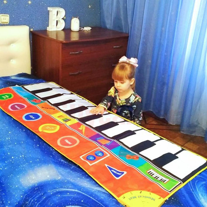 Modern Musical Mat Baby Play Piano Mat Keyboard Toy Music Instrument Game Carpet Music Toys Educational Toys For Kids