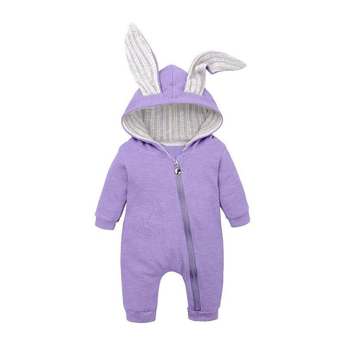 Baby  Dinosaur and Rabit Jumpsuit With Zipper Newborn Baby Clothes Crawling Clothes Baby Girls and Boys Kids Costume Jumpsuit