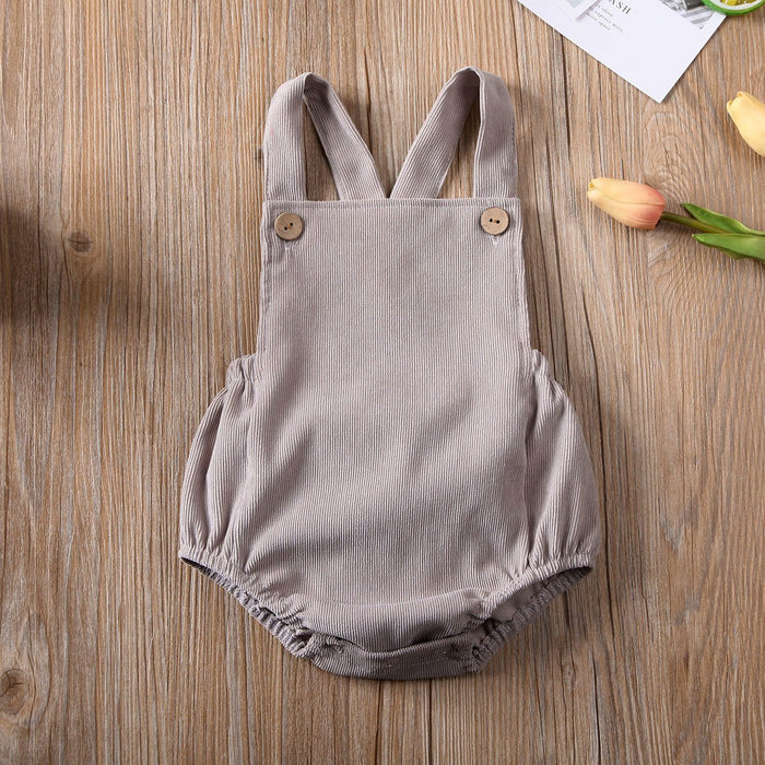 Baby Summer Clothing Newborn Infant Baby Boy/Girls Bodysuit Jumpsuit Backless Outfits For Girls