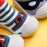 Unisex Cartoon Baby Children's Floor Socks Baby Rubber Soft Sole Socks Breathable Cotton Warm Shoes