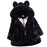 Winter Baby Girls Clothes Fur Coat Fleece Warm Hooded Jacket Children's Outerwear Coat For Girls