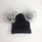 Modern New Elegant Luxury Toddler Infant Baby Cotton Colorful Cap With Big Bow Butterfly Knot Wool Hat Cap Beanie for Girls