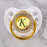 Luxury Glam Crystal White Bling Pacifier 26 Initial Letters Available Handmade Rhinestones Baby Pacifier For Baby