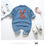 Modern Baby Newborn Jeans Style Romper and Jumpsuit Cartoon Jumpsuit Baby Boy Clothes