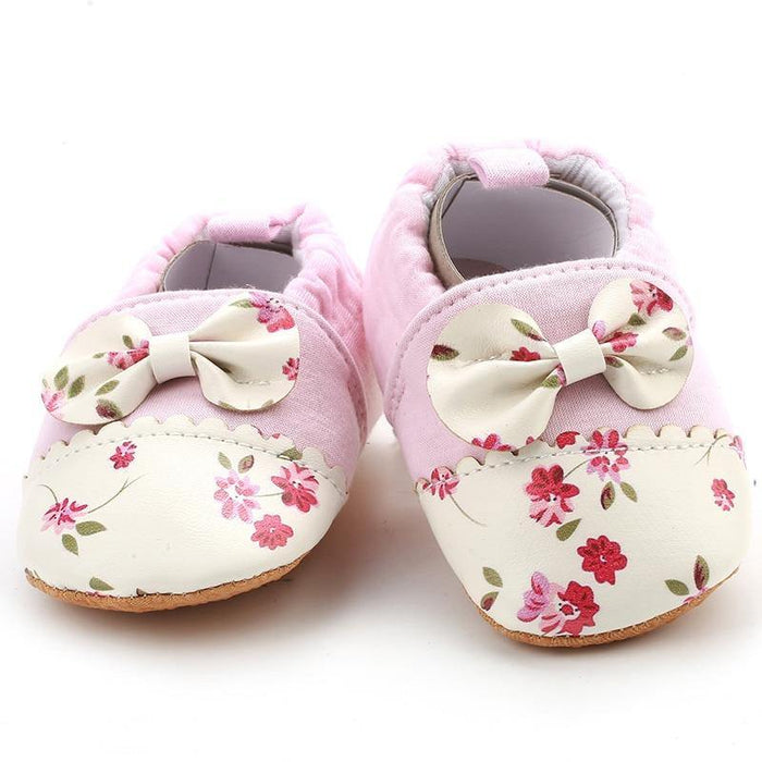 Kid Cute Girls Boy First Walkers Soft Infant Toddler Shoes Flower Footwear For Newborns Baby Shoes