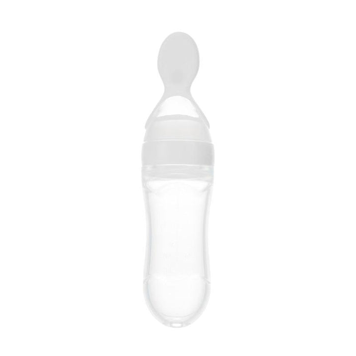 Baby Feeding Bottle Squeeze Feeding Spoon Milk Bottle Baby Training Feeder Food Supplement For Baby