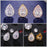 Modern Water Drop Cubic Zirconia Elegant Wedding Jewelry Sets Inlay Luxury Amazing Crystal Bridal Jewelry Set