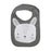 Luxury Cartoon Animal Cotton Printing Snap Button Bib Waterproof Saliva Towel Infant Cloths Feeding Apron For Kids