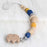 Modern Wood Pacifier Clip Chain Holder Nipples Pacifier Clips Pacifier Teether Teething Toy Cartoo Wooden Bracket For Pacifier For Kids