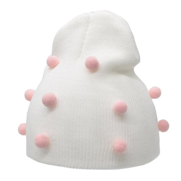 Baby Girl Boy Winter Spring Autumn Soft Warm Knit  Caps for Babies