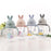 Rabbit Baby Feeding Cup with a Straw BPA Free Children Feeding Drinking Handle Water Bottles Training Cup For Milk For Kids and baby