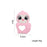 Silicone Baby Teether Toddler Toy,  Stroller Accessories For Pacifier Chain Owl Food Grade Toys Baby Teether