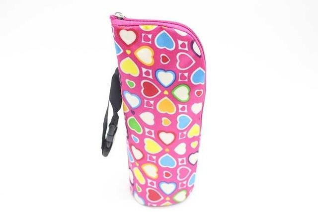 Milk Baby Bottle Warmer Insulation Thermal Colorful Bag For Babies Bottles Water Cup Keep Warm Thermos