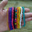 10pcs Random Color Handmade Beaded Anklet For Women Adjustable Colorful Anklet Bracelet Foot Jewelery Brecelets African Summer style