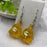 Fashion Creative Simulation of Mineral Water Bottles Earrings Cute Handmade Earrings Womens Jewelry