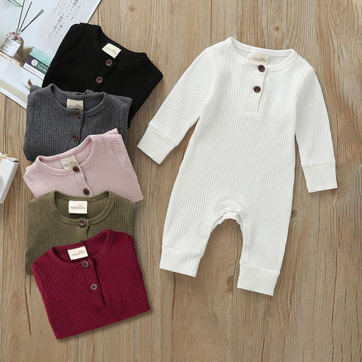 Modern New Newborn Baby Clothes Rompers Jumpsuit for Kids Baby Girl/Boy Clothing In Autumn Design