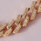 Luxury Shiny Rhinestone Anklet Bracelet For Women Chunky Cuban Link Chain Crystal Ankle Bracelet