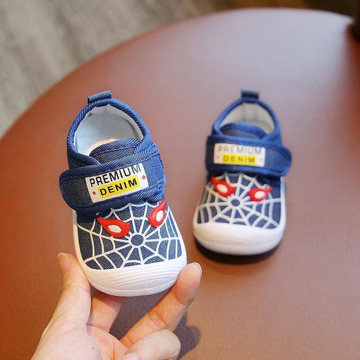 Unisex Infant First Walkers Shoes With Funny Big Eyes Pattern Baby Boy Casual Toddler Girl Non-slip Shoe