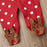 My First Christmas Baby Boy Girl Rompers Newborn Infant Baby Cartoon Deer Red Jumpsuit 0-18M For Girls and Boys For Christmas