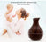 Essential Oil Diffuser 130ml Wood Grain Vase-Shaped  Aromatherapy Cool Mist Humidifier With 7 Colors LED Lights & Waterless Auto Shut-Off For Home Office