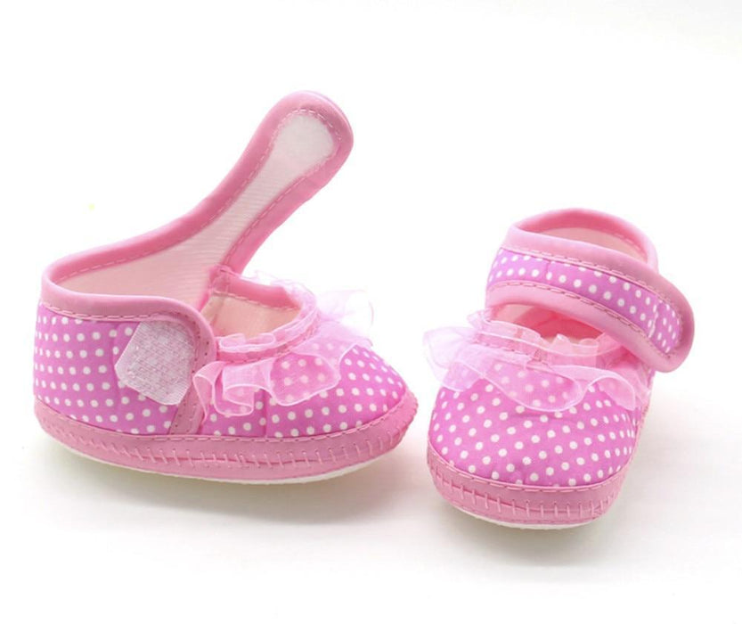 Baby Girls Casual Soft Sole Warm Flat Lace Booties Comfortable Everyday Wear Excellent Gift For Baby Girl