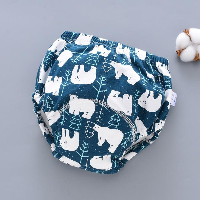 Baby Training Pants Cloth Diapers Washable 6 Layers Gauze Cover Breathable Spring Reusable Newborn Diaper Nappies For Baby and Kids