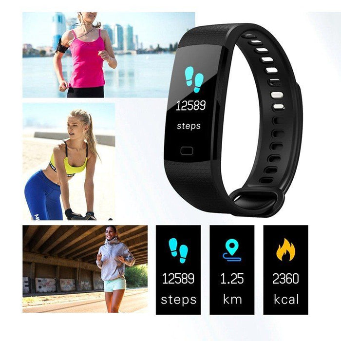 Smart Watch Sports Fitness Activity Heart Rate Tracker Blood Pressure wristband IP67 Waterproof band Pedometer for IOS Android