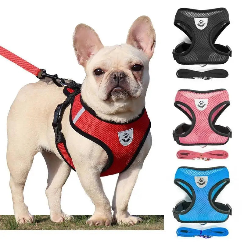 Adjustable Dog Harness No - Pull Pet Harness Soft Padded Dog Vest Reflective No - Choke Pet Vest With Easy Control