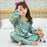 2021 Autumn Winter Long Sleeve Kid Sleepwear Set Silk Pajamas Set Boys Pajamas Sets For Kids Home Cloth Girls Pajamas Set - Treko - 2021 pajamas, 2021 trends, birthday gifts, comfortable pajamas, fashion 2021, fashionable pajamas, new trend 2021, paja, pajamas, pajamas for kids, pajamas set, trends 2021, trendy kids pajamas, trendy kids pajamas 2021, trendy pajamas 2021, winter pajamas, winter pajamas 2021- Stevvex.com