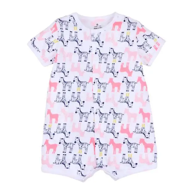 Baby Girl Clothes One-Piece Jumpsuits Baby Clothing Cotton Short Romper Infant Girl Clothes - STEVVEX Baby - baby, baby birthday gifts, baby clothes, baby clothing, baby gifts, baby girl jumpsuits, baby girl rompers, baby items, baby products, baby rompers, baby summer rompers, gifts for newborn - Stevvex.com