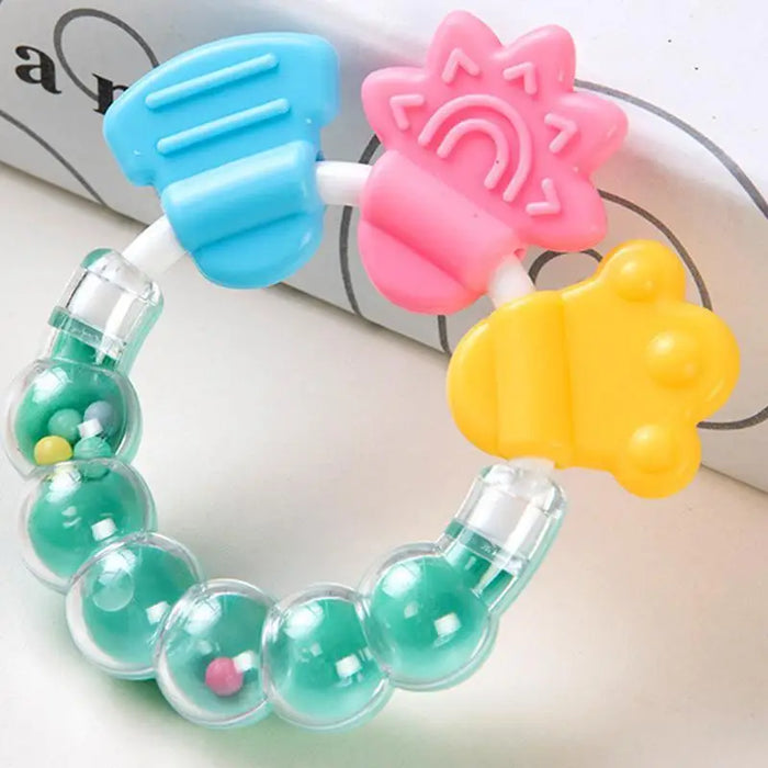 Baby Teether Toys Toddle Safe Banana Teething Ring Silicone Chew Dental Care Toothbrush Nursing Beads Gift For Infant - STEVVEX Baby - baby care, baby dental care, baby dental care product, baby gifts, baby items, baby products, baby teether, baby teething, gifts for new born, gifts for new parents, silicon teether, teether - Stevvex.com