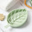 Bathroom Accessories Dish Plate Case Home Shower Leaf Shape Holder Container Soap Box Plastic Soap Box Dispenser Soap