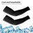 4 Pairs Unisex Cooling Arm Sleeves Cover Cycling Running UV Sun Protection Outdoor Men Nylon Cool Arm Sleeves for Hide Tattoos