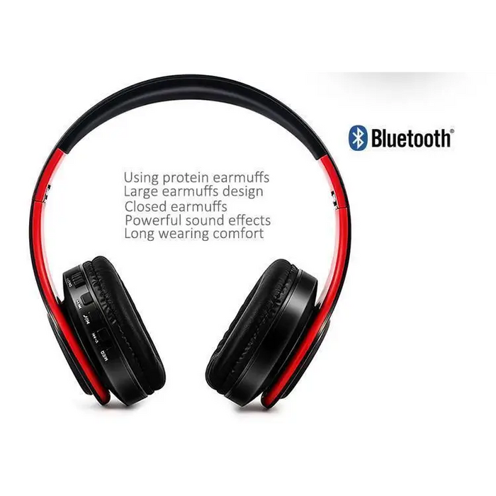 Bluetooth Foldable Earphone Unique Wireless Stereo Headphones Sport Earphone With Microphone Modern Music Headphones