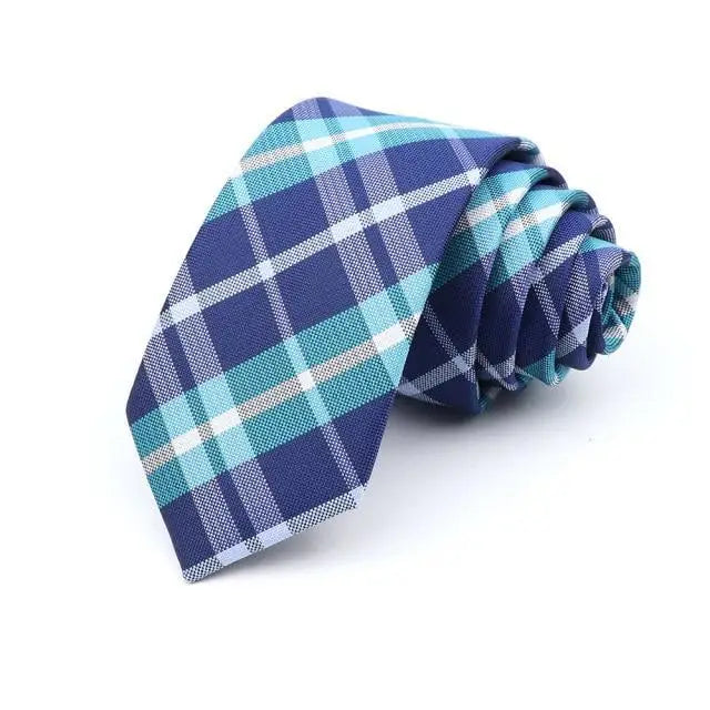 Casual Skinny Men Ties Fashion Polyester Comfortable Striped Necktie Business Design Formal Slim Office Necktie For Men