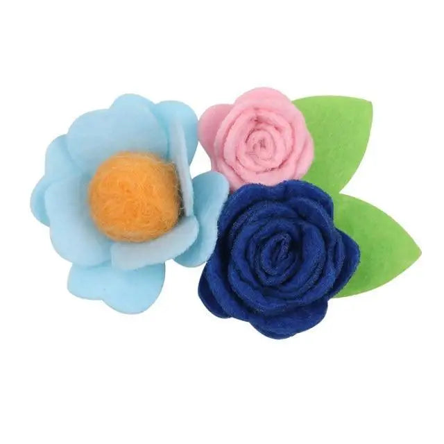 Charming Flower Pearl Hair Pins Cute Hair Accessories For Kids Girls Fashion Flower Design Crystal Pearl Hair Clip - 6