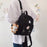 Dazzling Mini Backpack shoulder Bag for Teenage Girls And Women Multi - Function Ladies Small Bagpack - ALU61400BOA